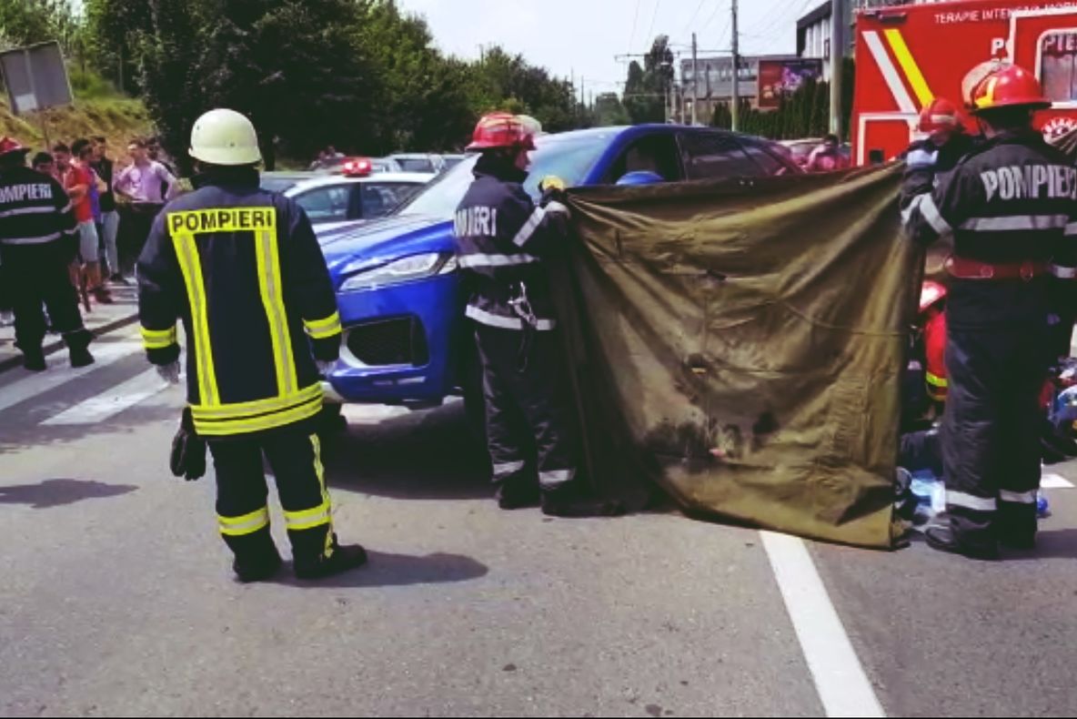 VIDEO | Accident grav la Cluj! Un bărbat a fost lovit mortal de o maşină pe trecerea de pietoni