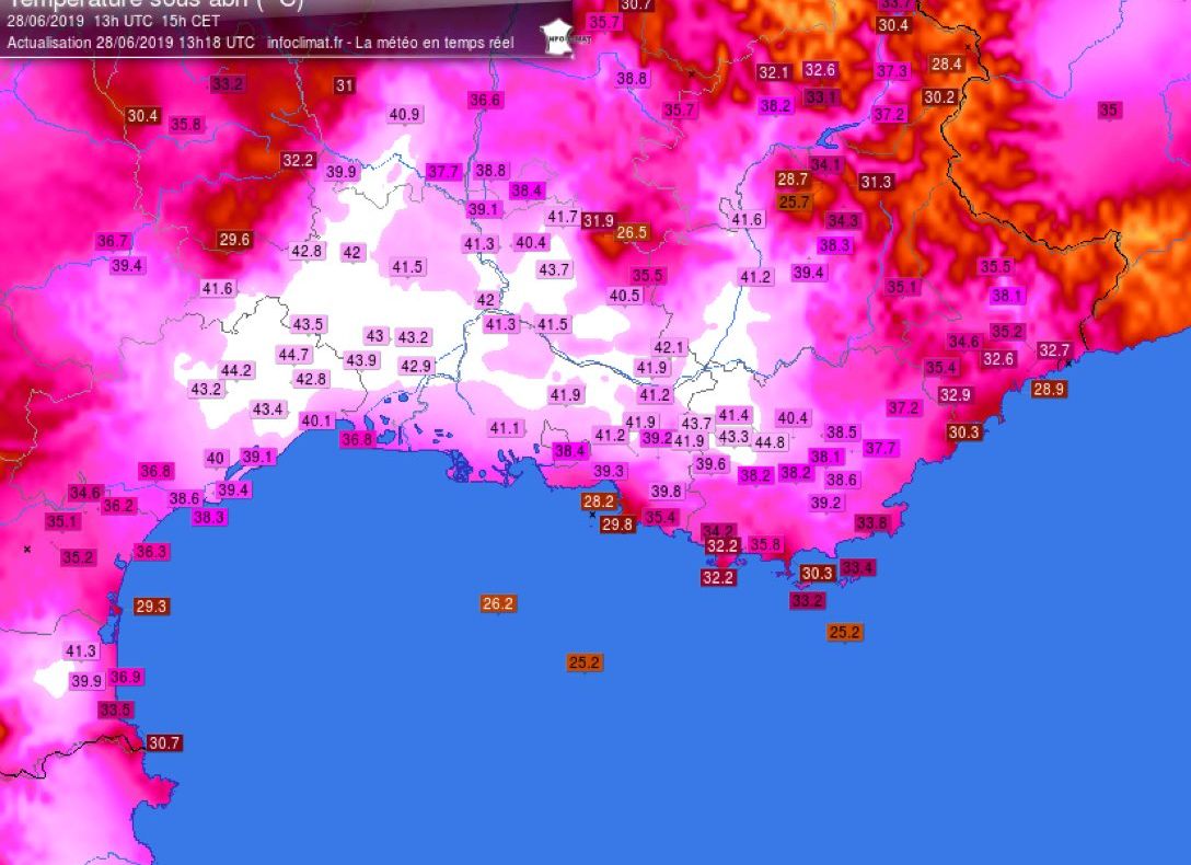 Franța, cea mai mare temperatură din toate timpurile! Mai mulți morți