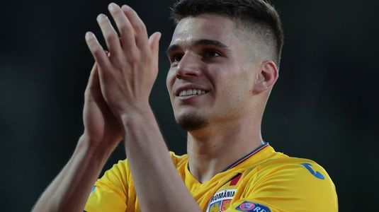 Romania - Anglia la EURO U21. Ianis Hagi, anunţ de ultimă oră