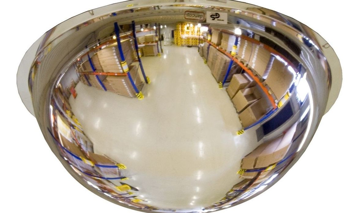 Cum arată cea mai mare oglindă convexă din lume