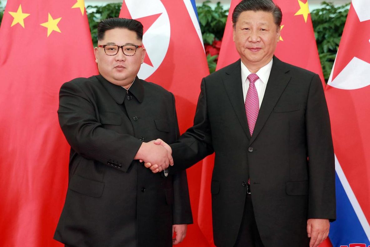 Vizită rară a președintelui Chinei în Coreea de Nord