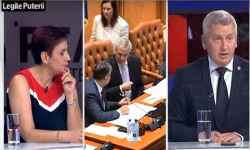Scandal în platoul Realitatea TV, între Ioana Ene Dogioiu şi Florin Roman (VIDEO)