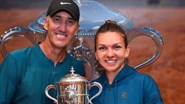 Simona Halep, alături din nou de Darren Cahill