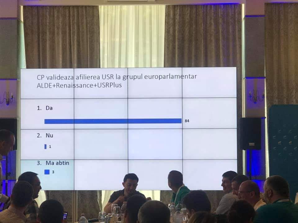 USR a validat afilierea la grupul european ALDE, exclusă orice colaborare cu partidul lui Ponta