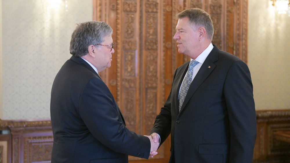 Klaus Iohannis, față în față cu procurorul general al SUA. Mesajul important transmis României 
