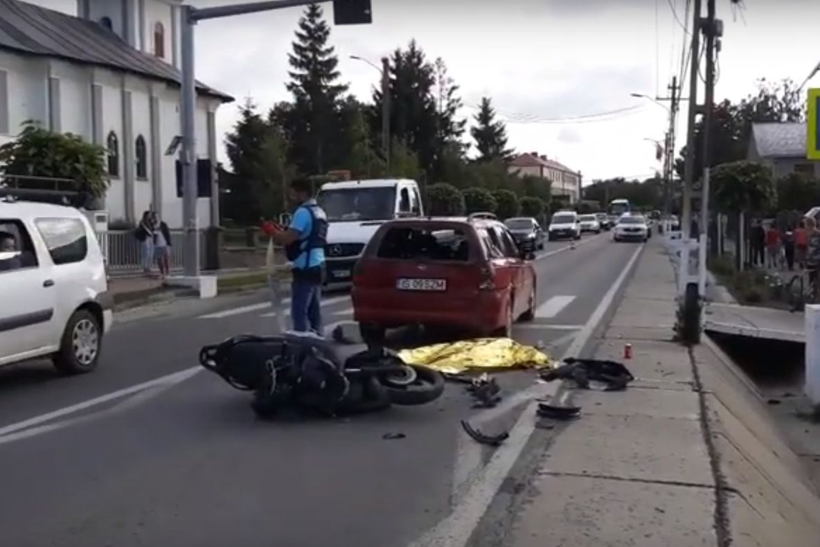 Accident tragic în Suceava. Un tânăr a murit. VIDEO