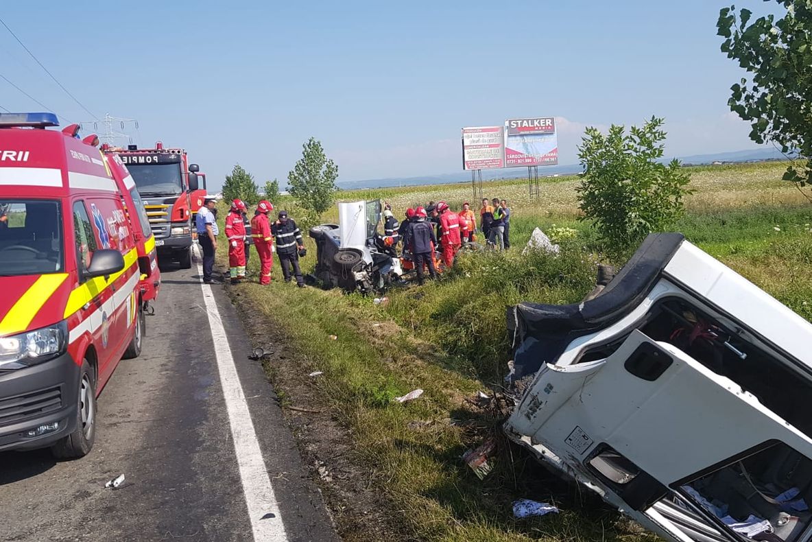 Accident groaznic pe DN 71 Târgovişte-Bucureşti: 4 morţi