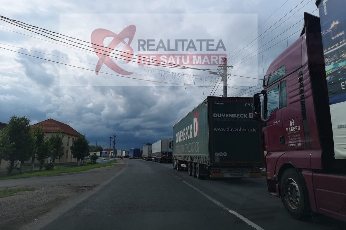 Aglomerație în vămi. Cod roșu în vama Petea