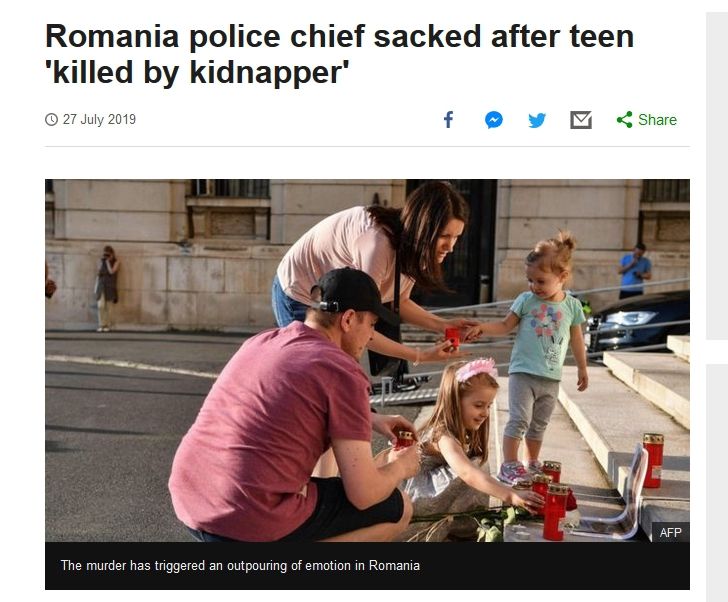 Ce spune presa internațională despre cazul de la Caracal 