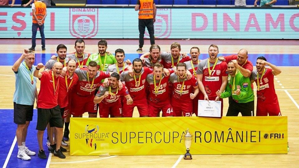 Dinamo vs Poli Timișoara, în Supercupa României la handbal masculin