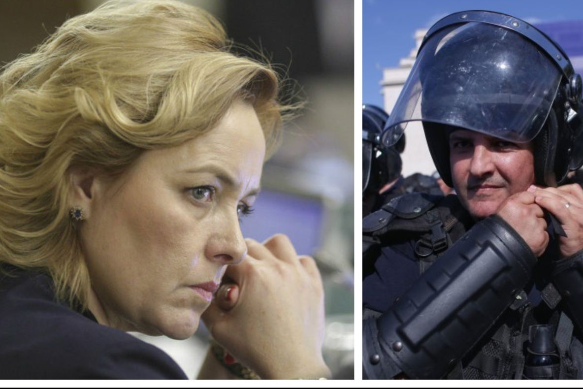Legea lui Carmen Dan care dă puteri sporite polițiștilor, votată miercuri. USR: Atac la protestatari