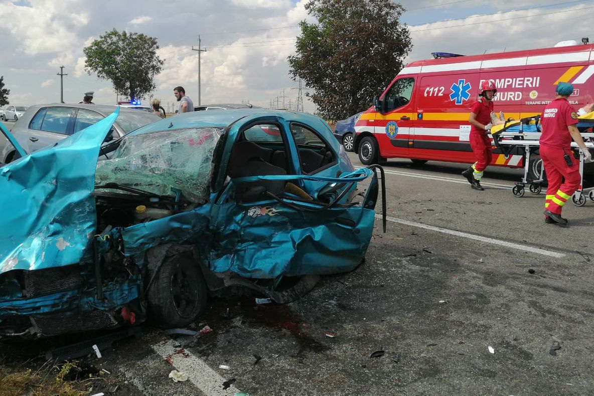 Accident horror în județul Constanța. O persoană, în comă