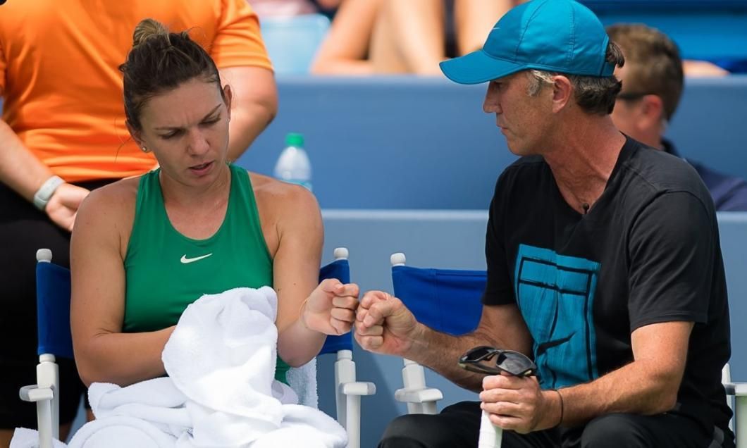 Simona Halep, mesaj emoționant pentru Darren Cahil după semifinala Wimbledon
