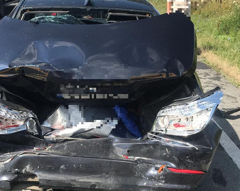 Accident GRAV, în Olt. Două persoane la spital