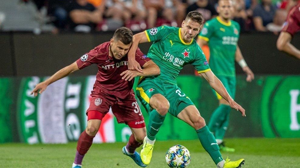 VIDEO | CFR Cluj, eșec cu Slavia Praga în Liga Campionilor! Ardelenii au ratat un penalty