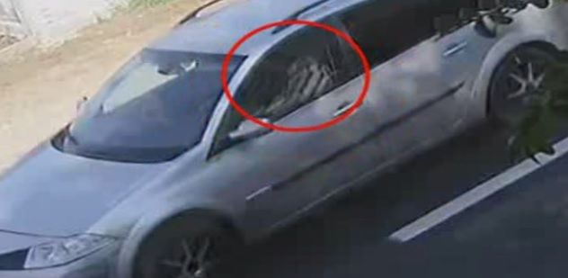 Gheorghe Dincă, în imagini noi, ce ar fi imediat de după răpirea Alexandei. Era cu fata în maşină?