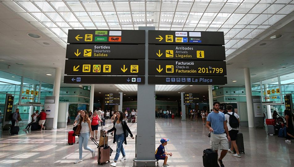 Grevă pe aeroportul El Prat din Barcelona