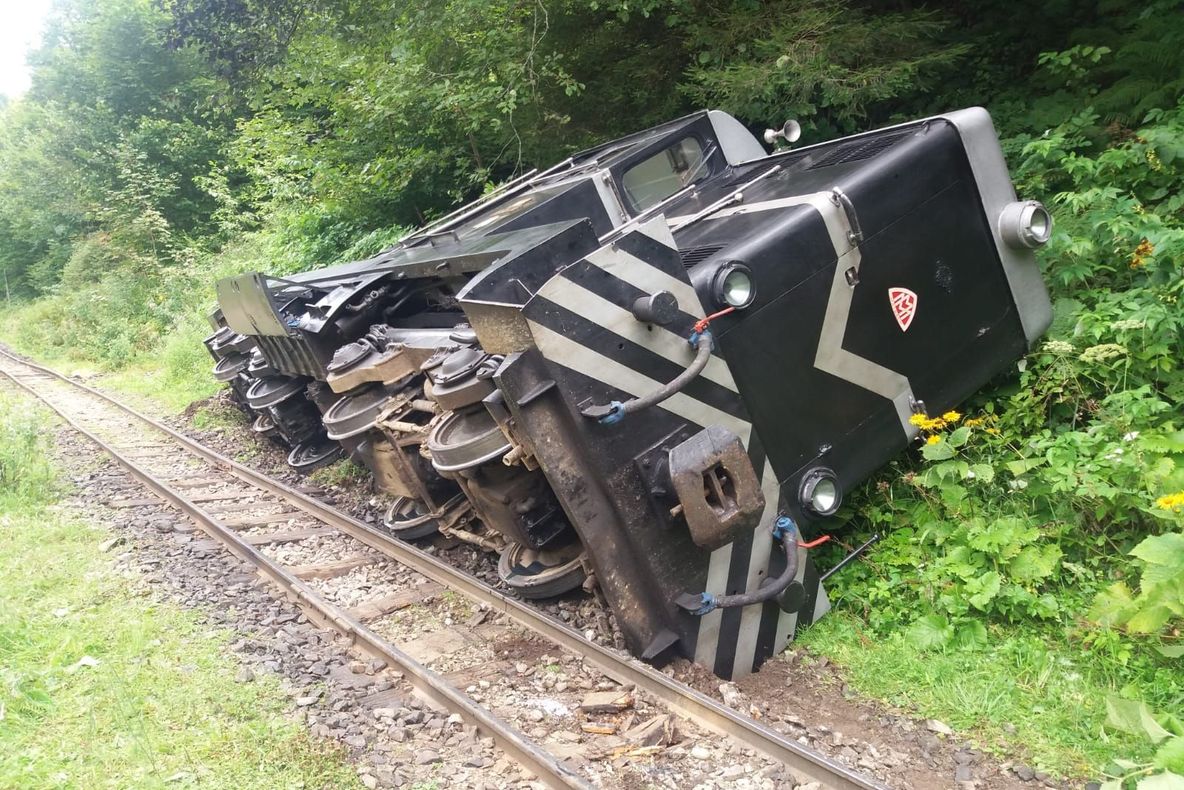 Mocănița din Vișeu, la control!