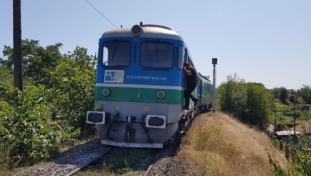 Trafic feroviar întrerupt între Craiova și Pitești