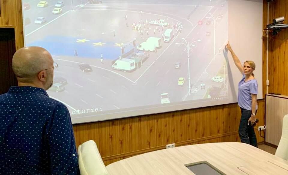 Ce-a făcut Gabriela Firea în ziua mitingului din Piața Victoriei