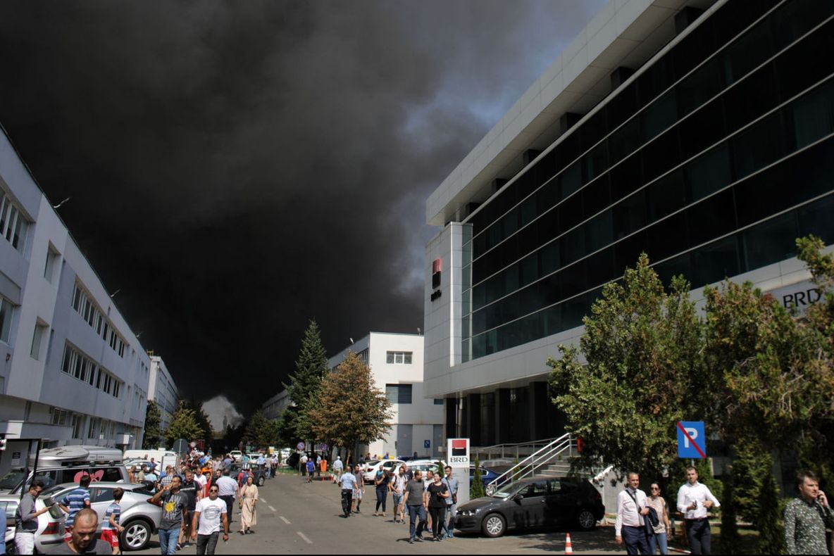 Incendiu București. S-a aflat cauza incendiului din nordul Capitalei