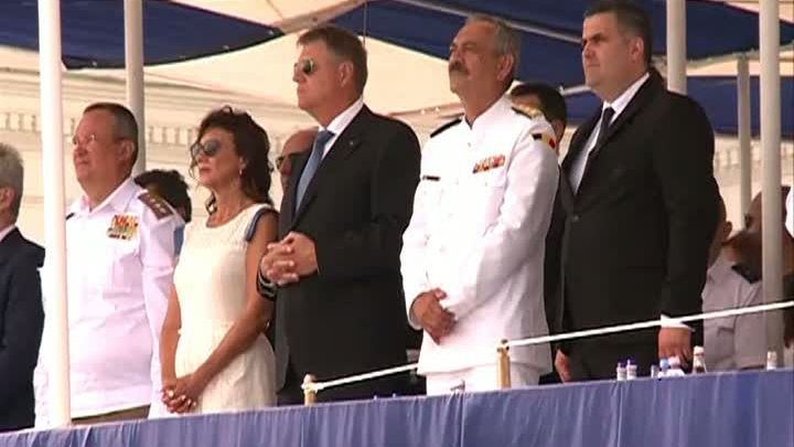 Incident de Ziua Marinei: unui militar american i s-a făcut rău. A leșinat lângă Iohannis