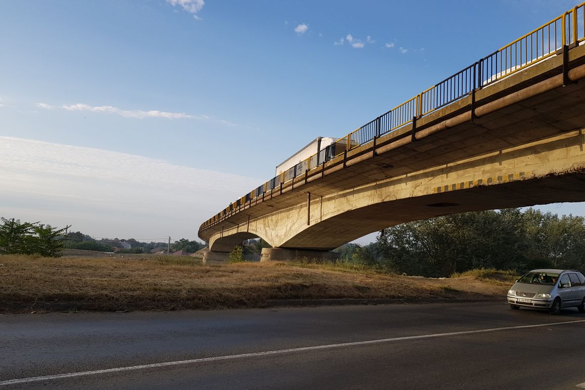 Podul peste Ialomița, bombă cu ceas