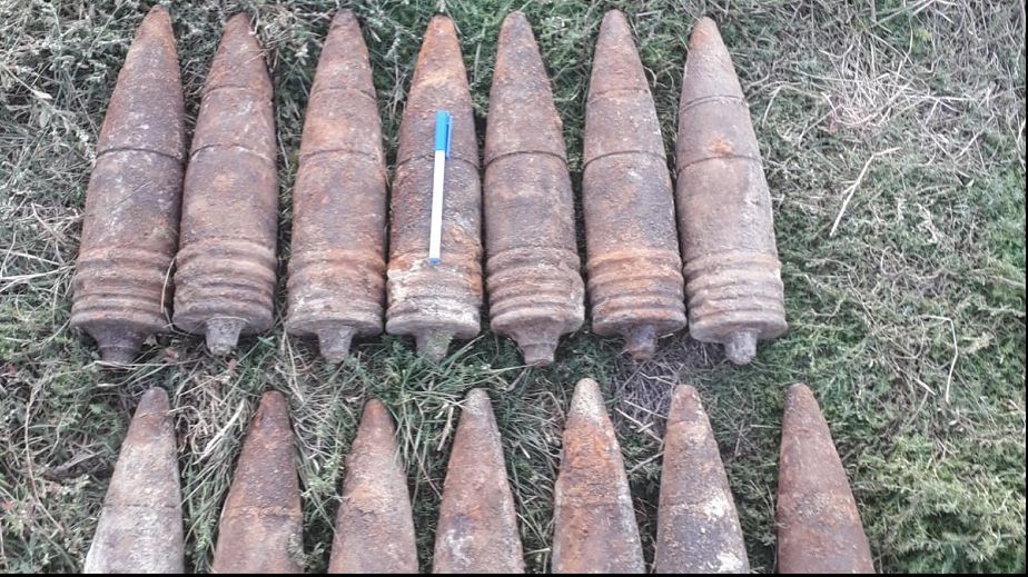 19 proiectile descoperite în cimitirul din Bârlad