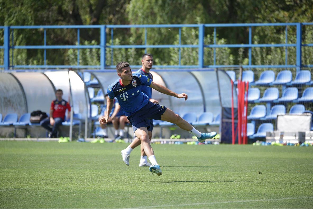 Antrenamentul oficial al ‘tricolorilor’ înaintea meciului cu Malta