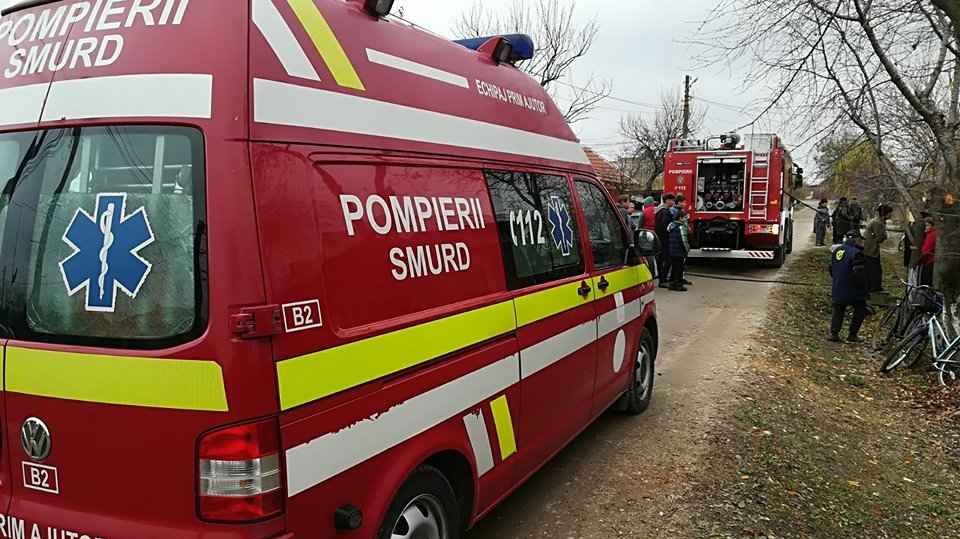 Caz șocant în Alba! Un bărbat și-a dat foc