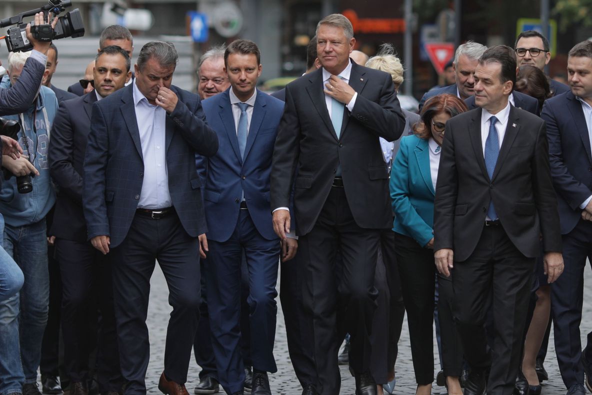 Iohannis și-a depus candidatura: ”Fără mine PSD-ul ar fi reușit să distrugă justiția”