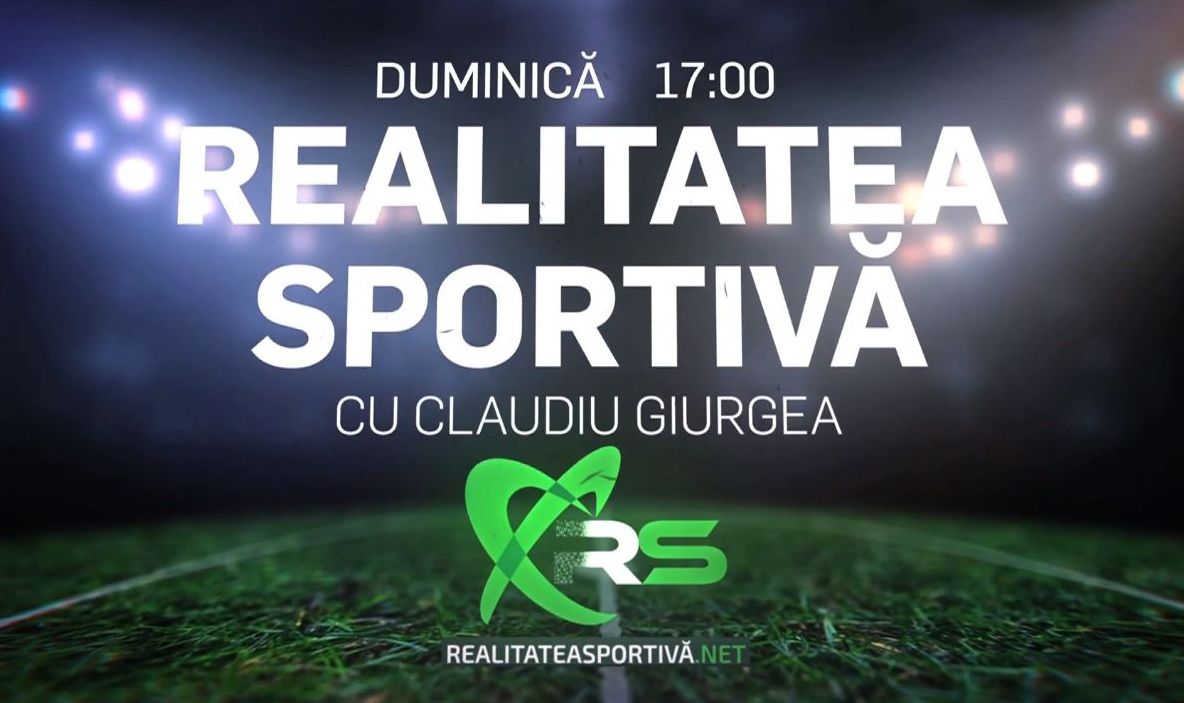 Realitatea Sportivă, cu Claudiu Giurgea, o nouă emisiune la Realitatea TV