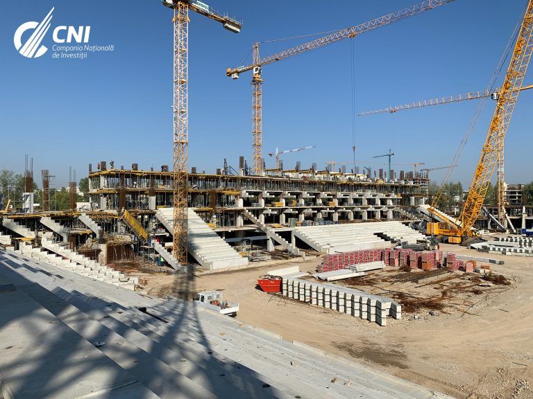 Prind contur! Cum arată arenele din Ghencea şi Giuleşti