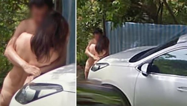 Cea mai deocheată poză surprinsă pe Google Street View