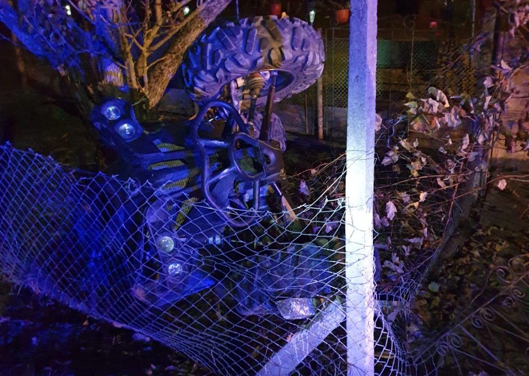 Accident grav, la Bistrița-Năsăud. Un mort, după ce s-a răsturnat cu ATV-ul