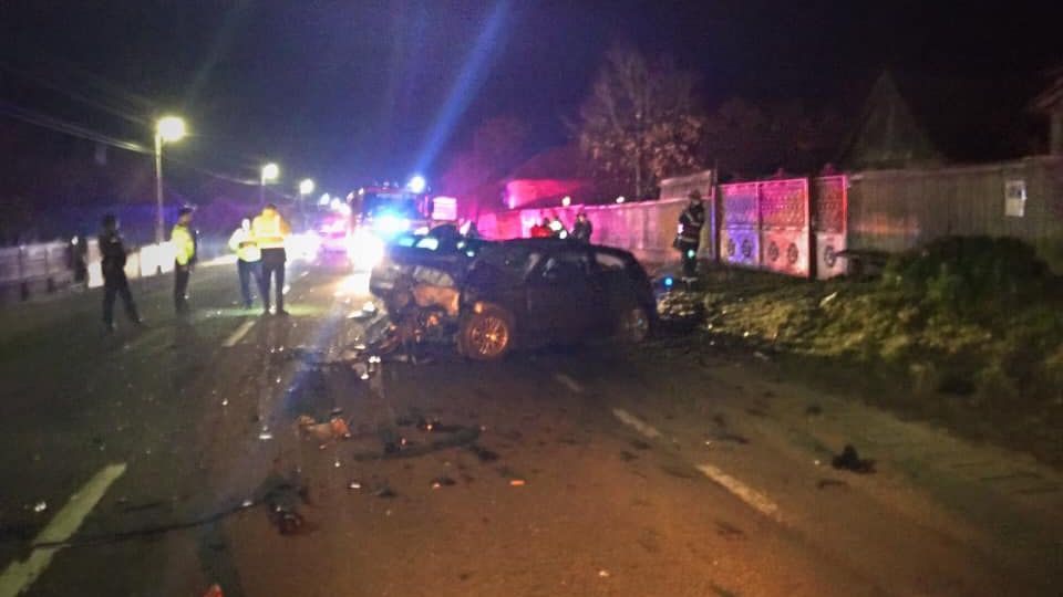 Accident grav în Cluj: Două victime. Imagini cumplite de la fața locului