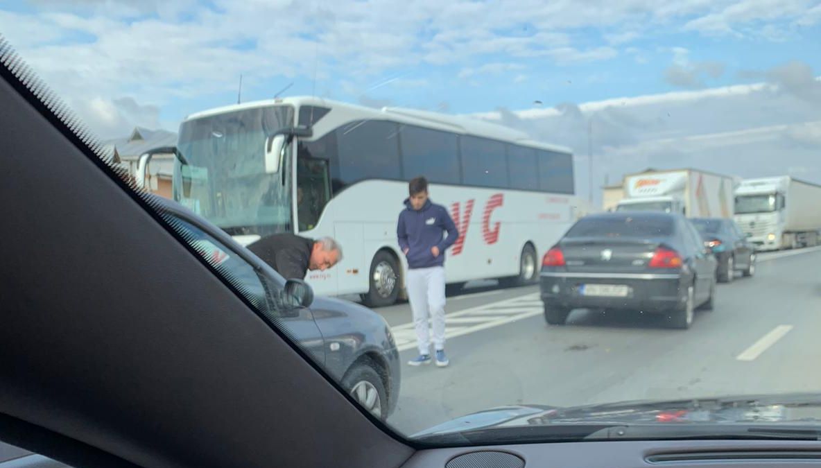 Carambol cu 5 mașini pe șoseaua de centură a Focșaniului