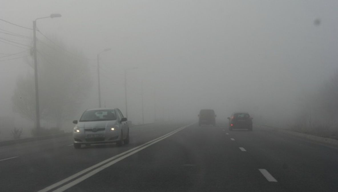 Cod galben de ceață! Vizibilitatea scade sub 50 de metri, în unele zone