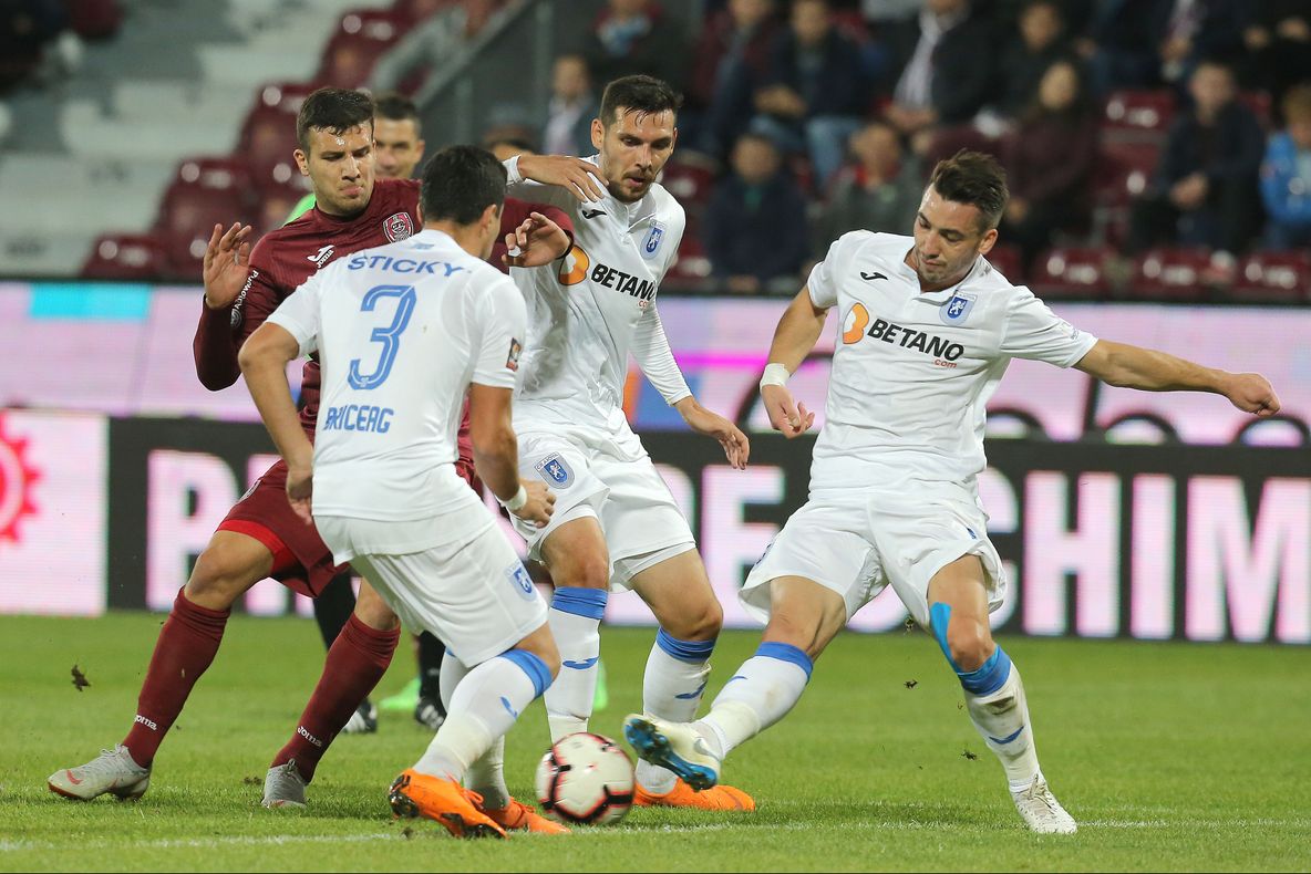 CFR Cluj – Craiova 2-0. Lecție de fotbal în Gruia! 