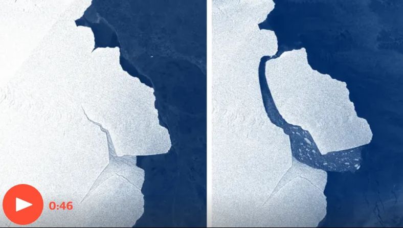 Un aisberg mai mare decât Londra s-a desprins din Antarctica. Ce urmează