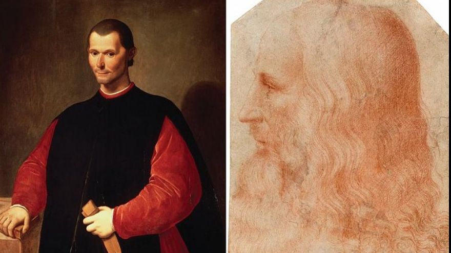 Un tablou misterios cu Machiavelli ar putea aparține lui Leonardo da Vinci