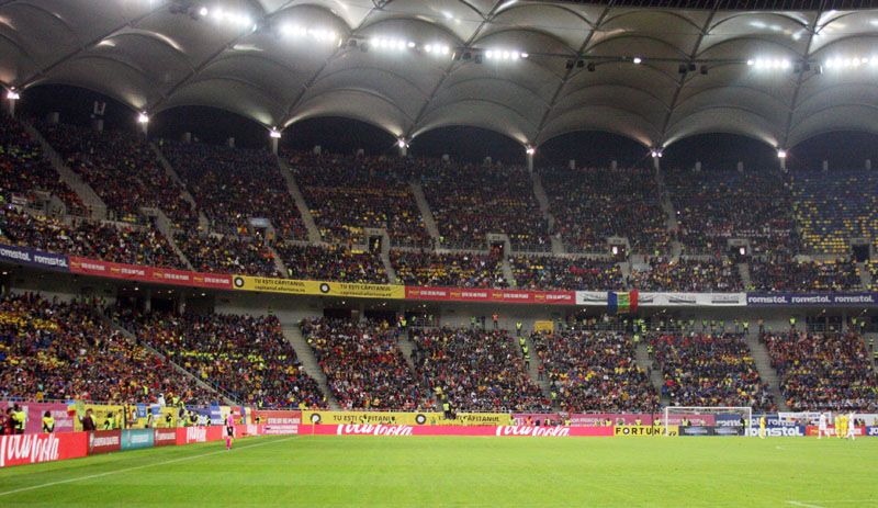 Meci unic România - Norvegia. Fotografii incredibile din tribune