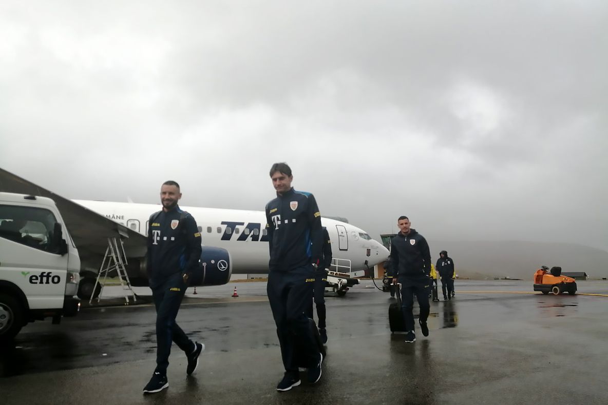 Naționala României a ajuns în Feroe! Detalii de ultimă oră