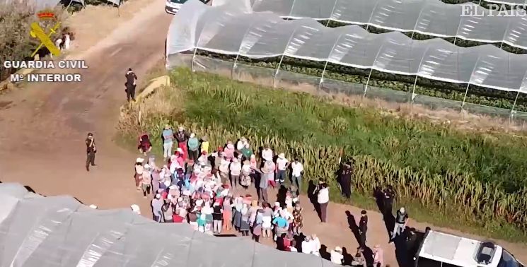 Sute de români și moldoveni, ținuți în sclavie în ferme din Spania