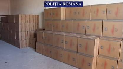 Captură uriaşă de ţigarete, la Giurgiu. De unde provenea marfa