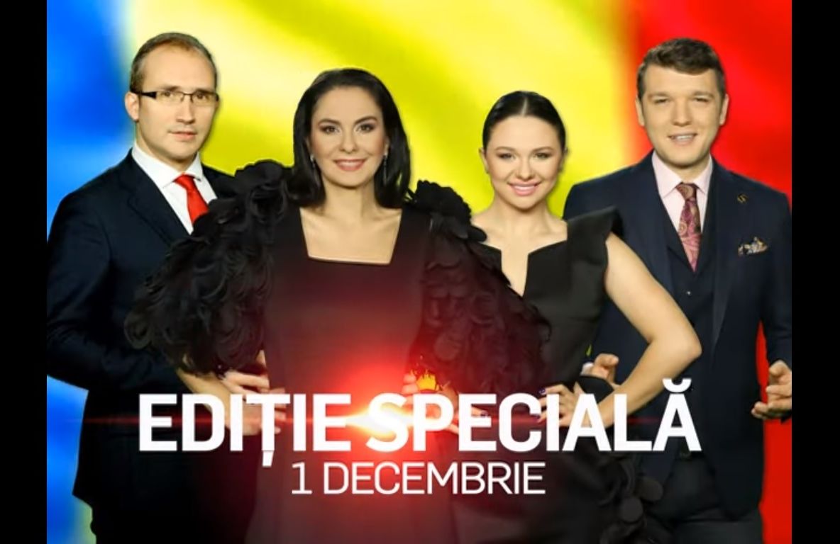 Invitați de înaltă clasă la Realitatea Plus, de 1 Decembrie!