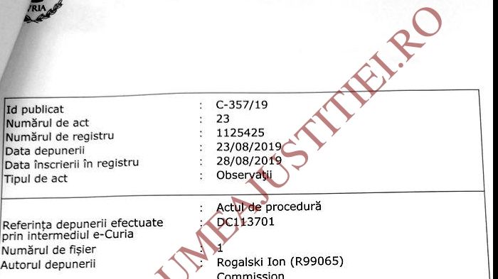 Comisia Europeană aruncă în aer deciziile de la Înalta Curte