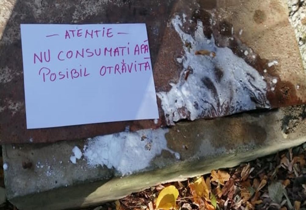 Fântâna otrăvită din Satu Mare. Detalii de ultima oră din anchetă