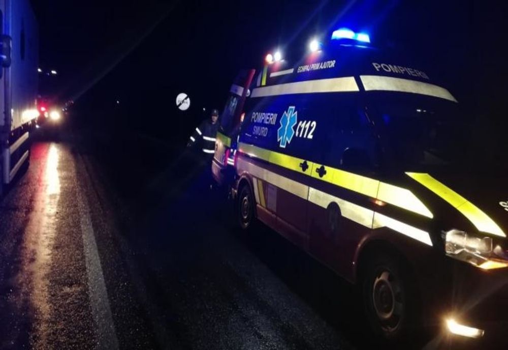 Un microbuz plin cu oameni care plecau la muncă în Anglia, implicat într-un accident