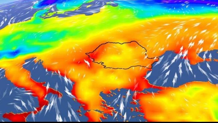 Val de aer tropical în România. Noi recorduri de temperatură